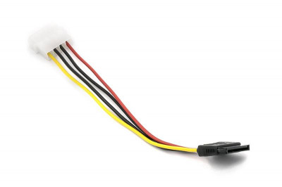 SATA-кабель PowerPlant MOLEX-SATA (CC-SATA-PS) 0,15 м-[articul]