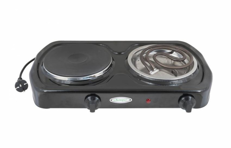 Електроплита двоконфорочна ЛЕМИРА EPT2Ч-T «Диск + вузький тен» 2х2.5 кВт/220 В 94-0116-94-0116