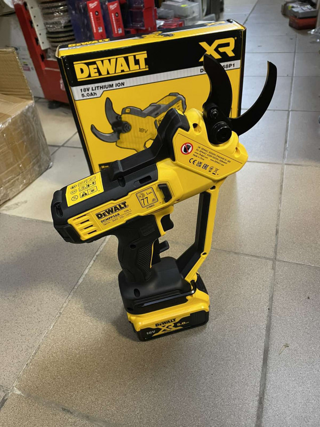 Ножниці садові - секатор акумуляторний DeWALT DCMPP568P1-DCMPP568P1