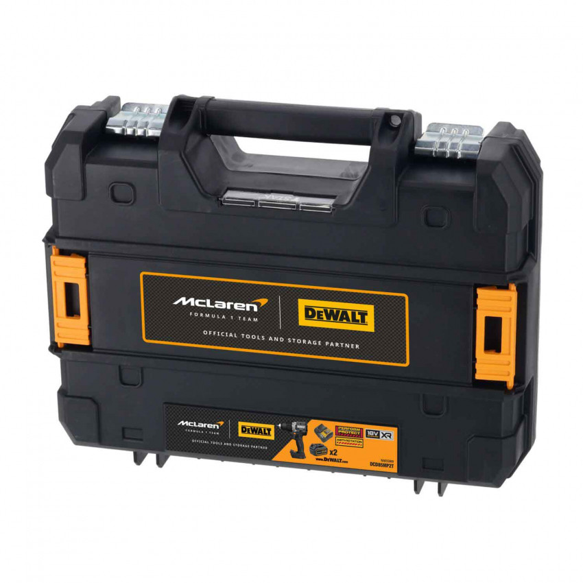 Дриль-шурупокрут ударний McLaren F1 TEAM LIMITED EDITION DeWALT DCD85MP2T-DCD85MP2T