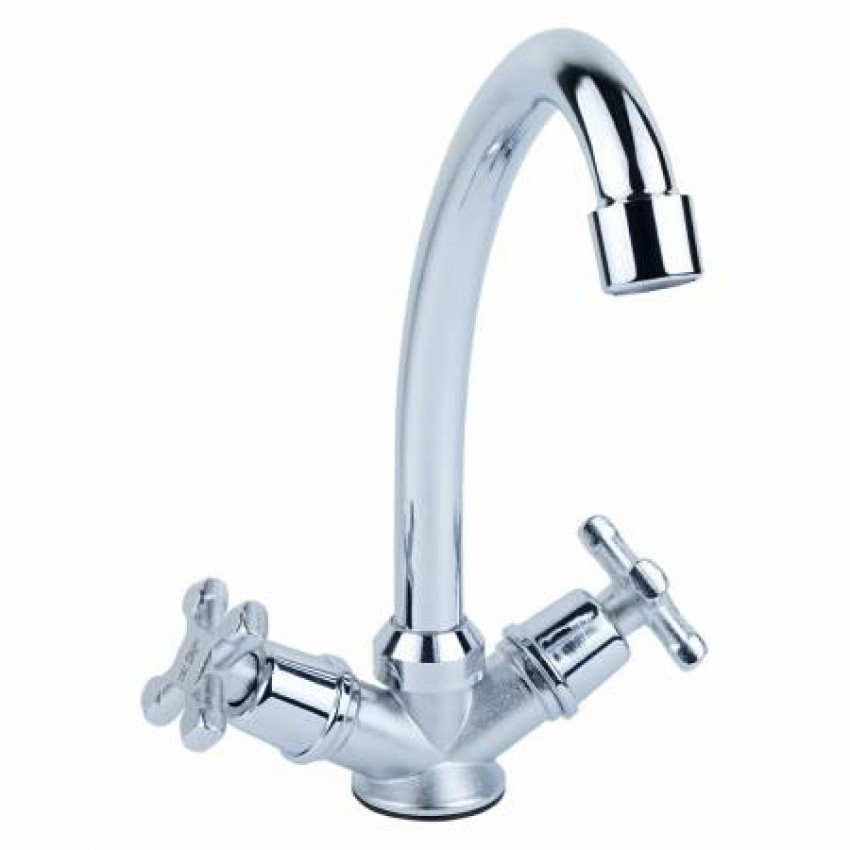 Змішувач QN 1/2" для кухні економ на шпильці AQUATICA (QN-2B158C)-QN-2B158C