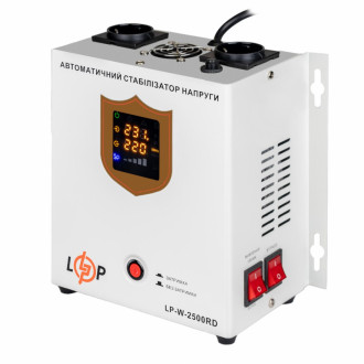 Стабілізатор напруги LP-W-2500RD EU (1500Вт/7 ступ)