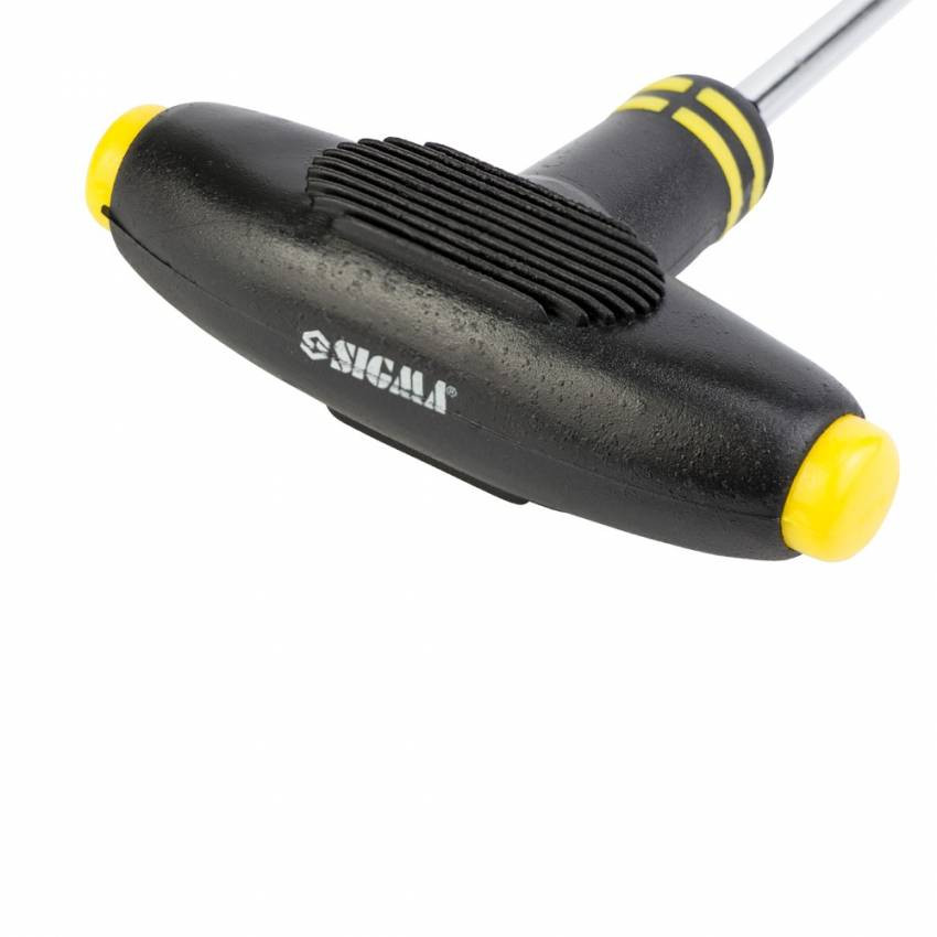 Викрутка з Т-подібною ручкою та насадками 21шт CrV Sigma (4002161)-4002161