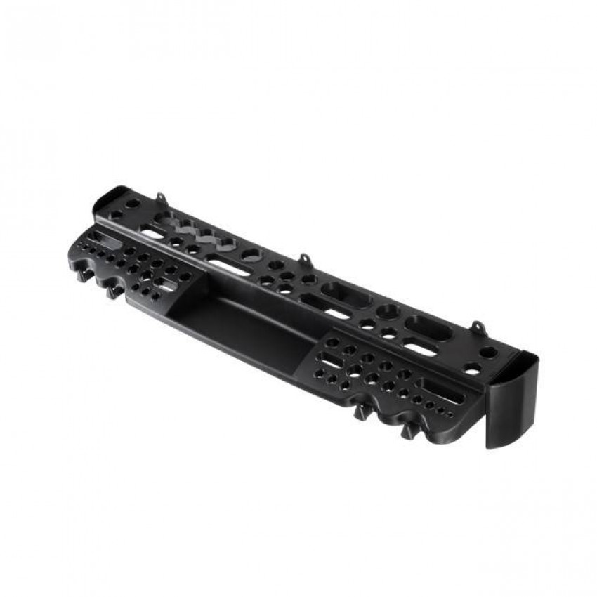 Полиця пластмасова з отворами для інструменту 610*160*45мм INTERTOOL BX-0002-BX-0002