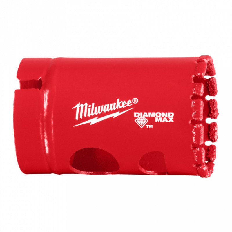 Коронка алмазна Diamond Plus/Max MILWAUKEE, діаметр 32мм (5/8''х18) (свердління з водою)-4932500114
