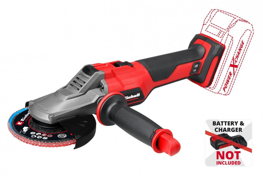 Шліфмашина кутова акумуляторна Einhell TP-AG 18/125 F Li BL - Solo (4431175)-