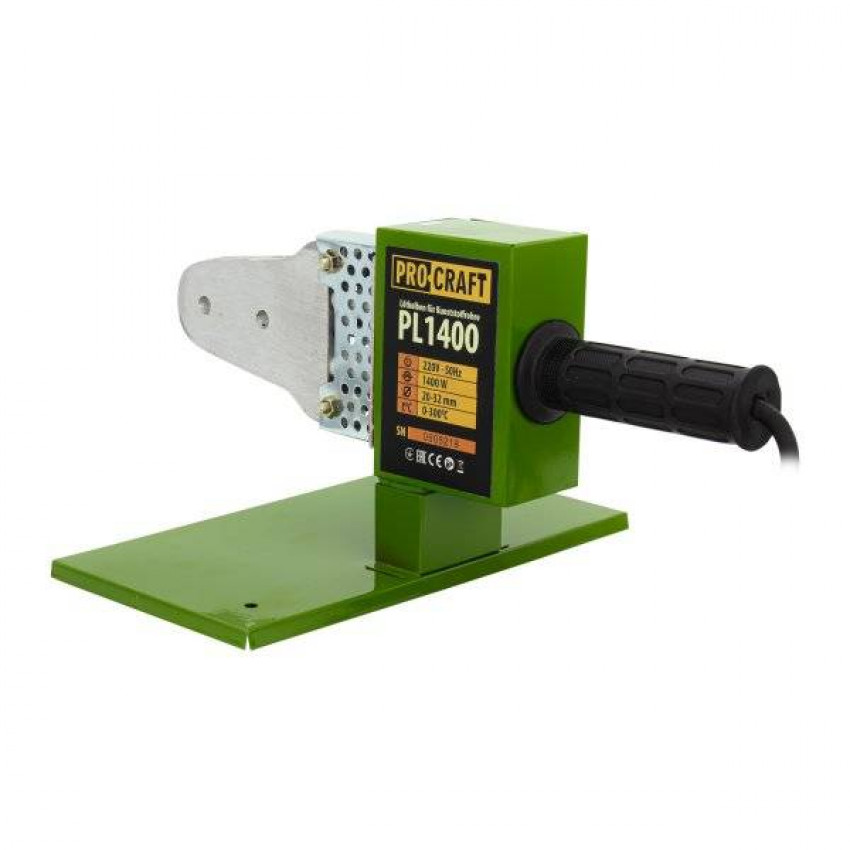 Паяльник для пластикових труб Procraft PL1400-PL1400