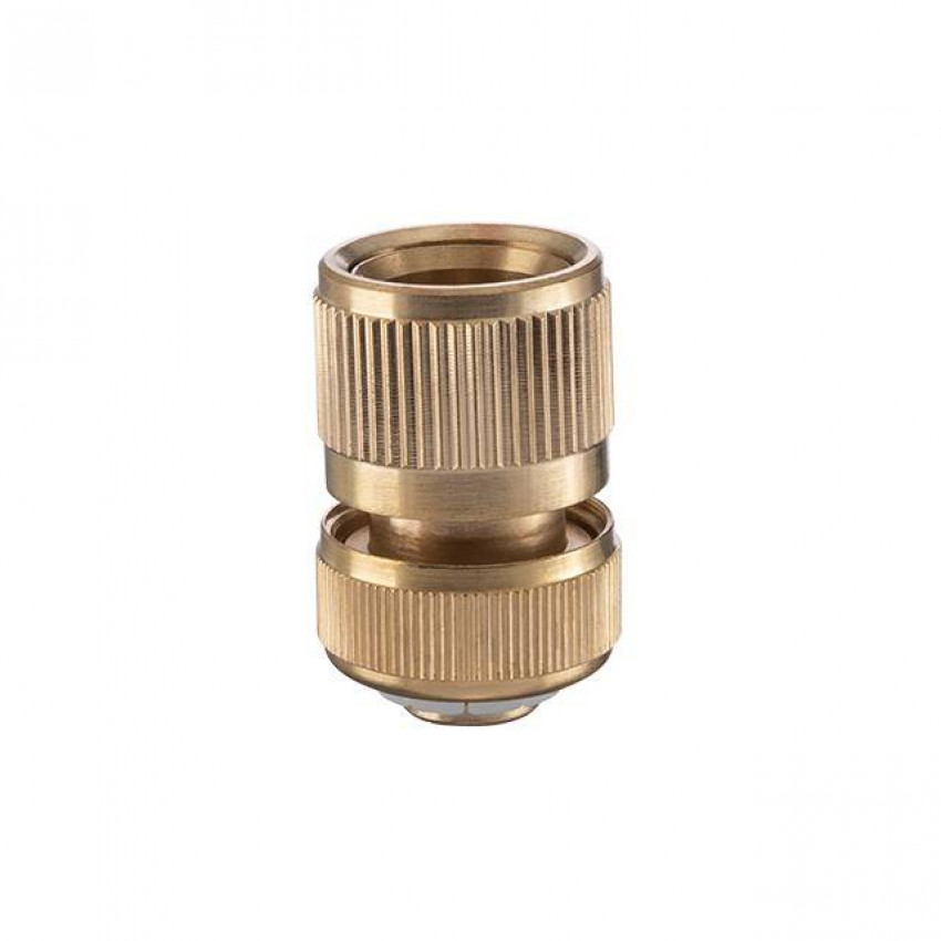 Конектор латунний 1/2" на шланг 1/2" STORM INTERTOOL GE-1216-GE-1216