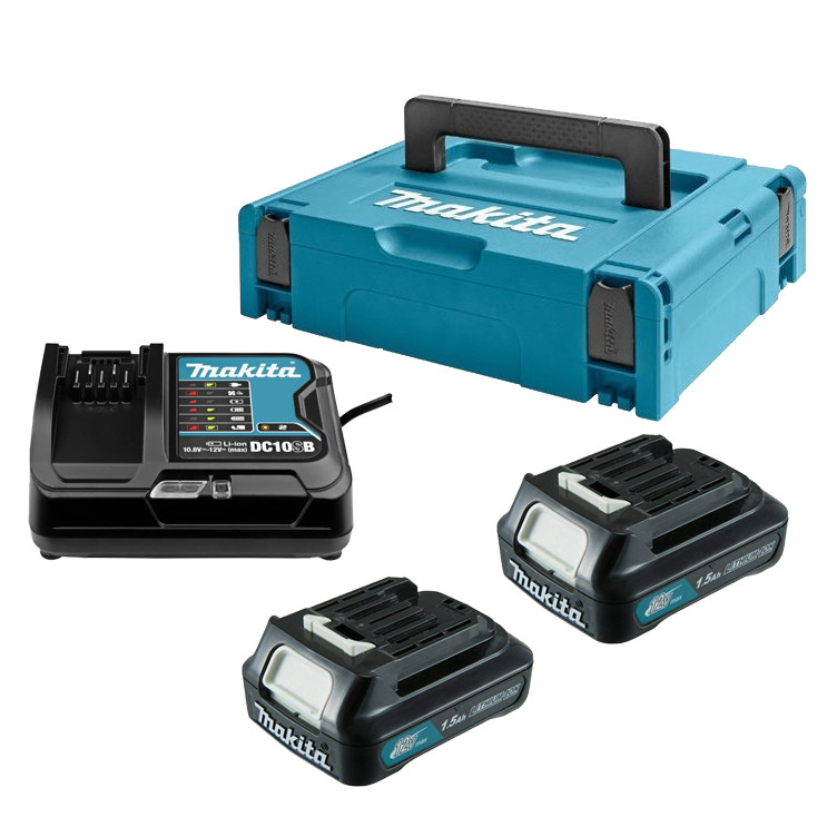 Набір акумуляторів CXT (BL1016Bx2, DC10SB, Makpac 1)  12 (197652-7)-197652-7