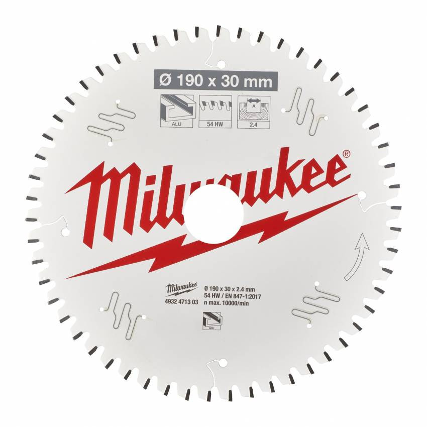 Диск пильний MILWAUKEE, Ø184/15,8мм, 24 зуб.-4932471378