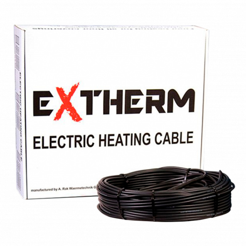 Нагрівальний кабель двожильний Extherm ETT ECO 30-3570-