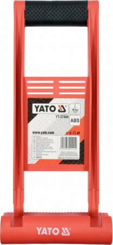 Ручка для перенесення г/к плит YATO: пластикова ABS, L=375 мм-YT-37444