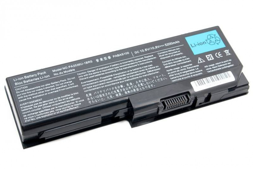 Акумулятор для ноутбука TOSHIBA Satellite P200 (PA3536U-1BRS, TA3536LH) 10.8V 5200mAh-NB00000140