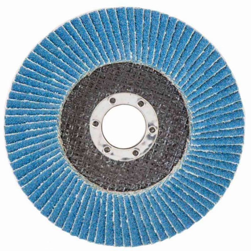 Коло пелюсткове торцеве Т29 (конічний) ZA Ø125мм P80 Sigma (9173541)-9173541