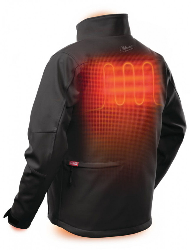 Куртка з підігрівом MILWAUKEE, M12 HJBL5-0 (XXXL), чорна (розмір XXXL)-4933479362