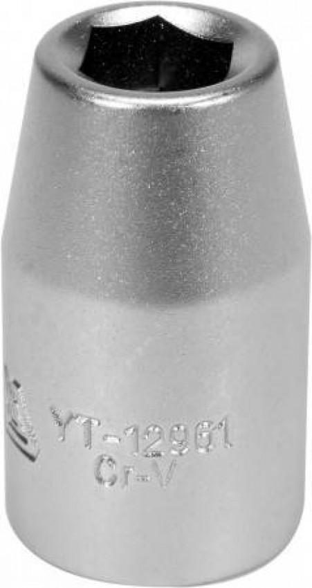 Перехідник для викруткових насадок YATO: квадрат 3/8"(F) HEX= М8 мм(M), CrV [Блістер]-YT-12961