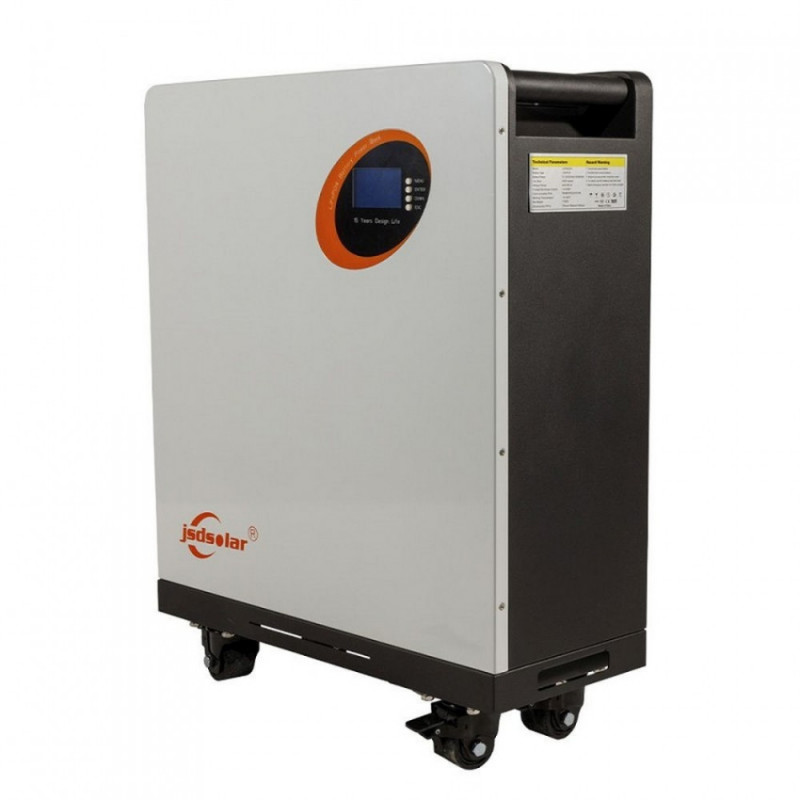 Модульний акумуляторний блок JSDSolar LFP48300 (48V300Ач 14,4 квт)-218144