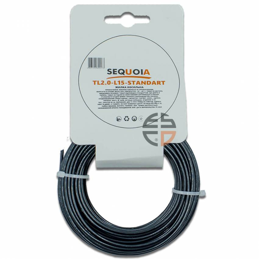 Косильна жилка SEQUOIA TL2.0-L15-Standart-TL2.0-L15-Standart