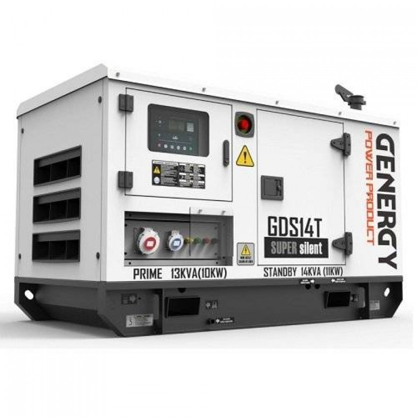 Генератор дизельний GENERGY GDS14T 11,2 кВт-240214090