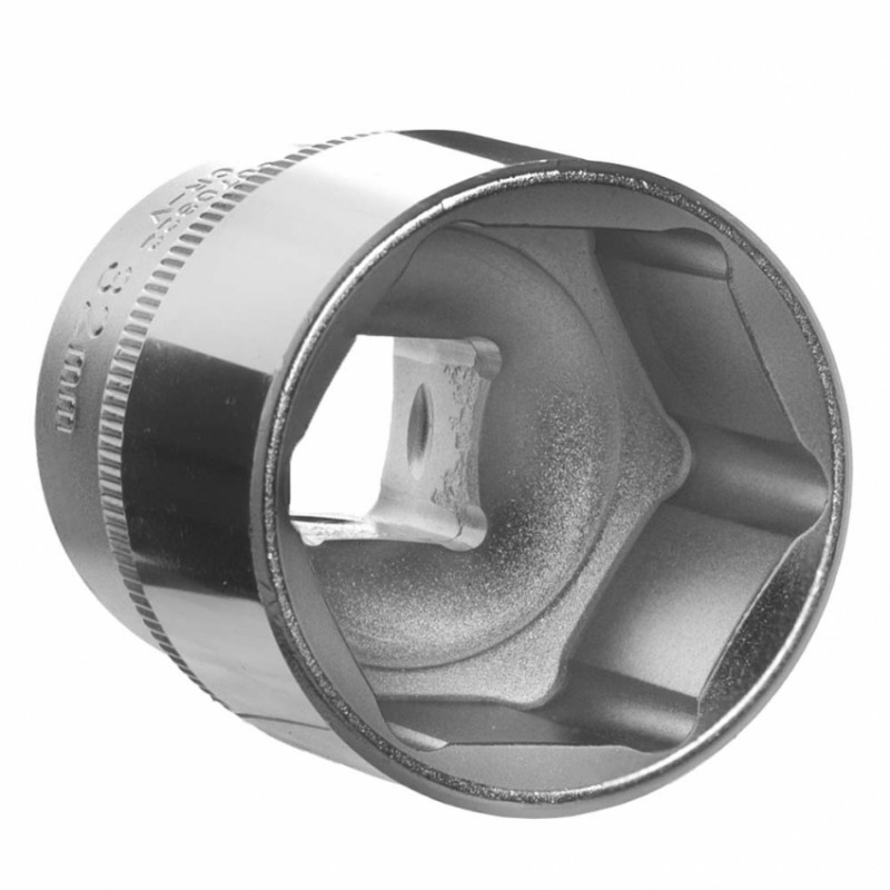 Насадка шестигранна коротка 1/2" 32мм CrV ULTRA (6070322)-6070322