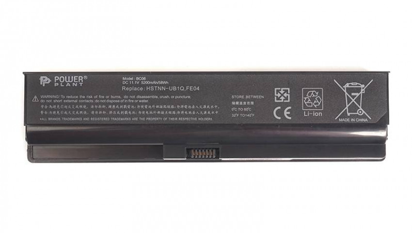 Акумулятори PowerPlant для ноутбуків HP ProBook 5220m (FE04, HP5220LH) 11.1V 5200mAh-NB460632