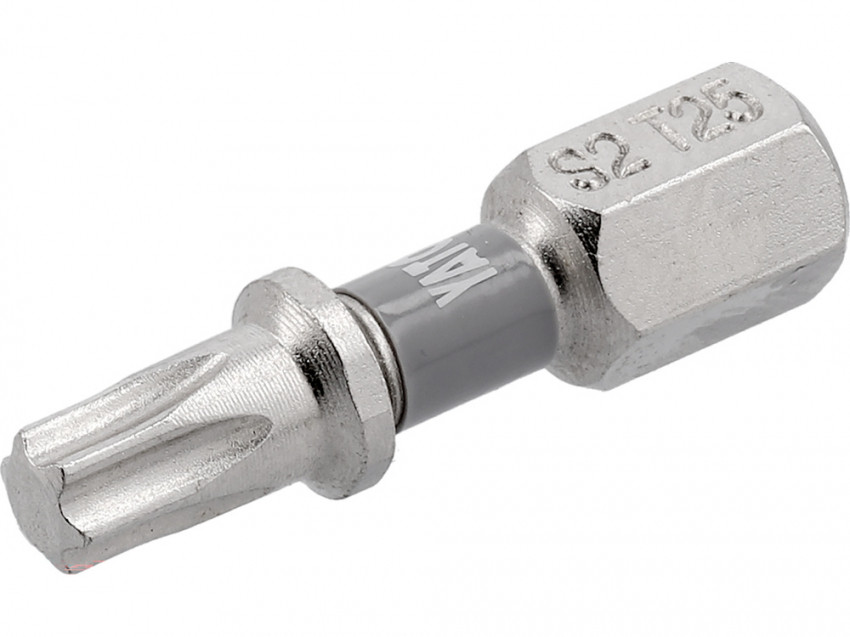 Насадка викруткова YATO; "TORX" T25 х 25 мм. шпиндель 6-гран- 1/4", покрита нікелем, 2 шт.[10]-YT-78014