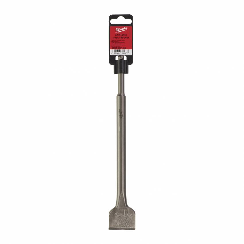 Долото плоске SDS-PLUS MILWAUKEE, 250х40мм-4932367146