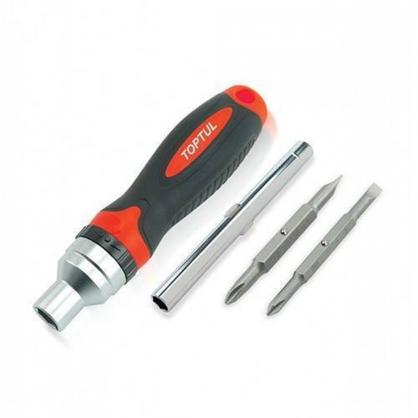 Трищіткова викрутка 7-в-1 TOPTUL GAAR0402-GAAR0402