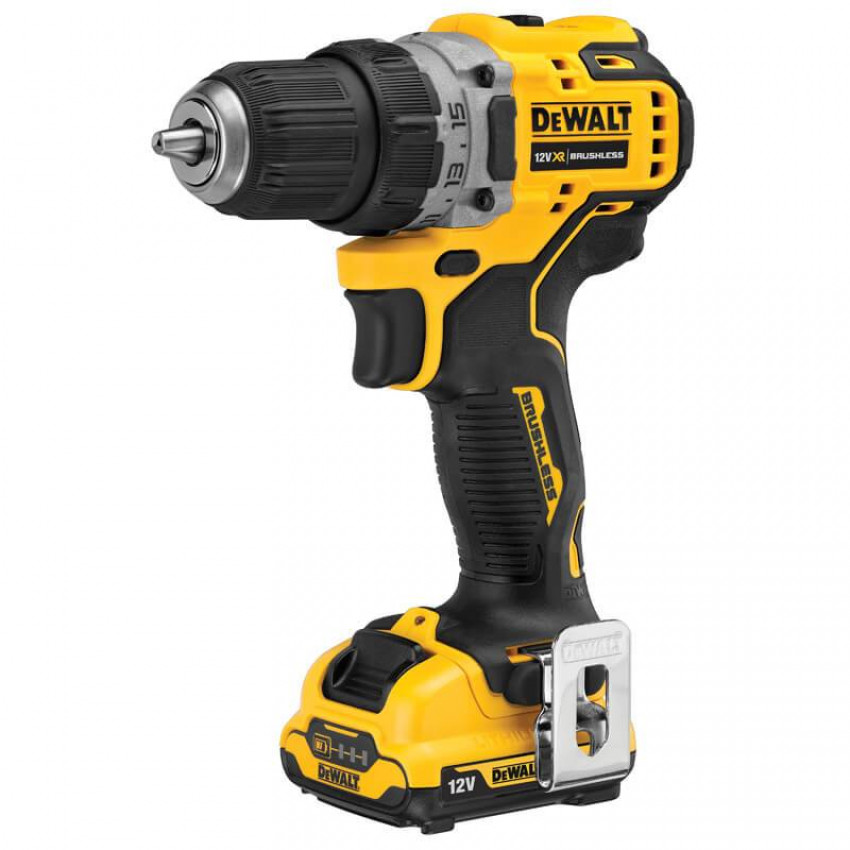 Дриль-шуруповерт акумуляторний безщітковий DeWALT DCD701D2-DCD701D2