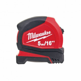 Рулетка Pro Compact MILWAUKEE, 5м/16фт, (25мм)-[articul]