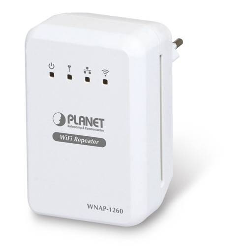 Універсальний WiFi Repeater/маршрутизатор Planet WNAP-1260 (300Mbps 802.11n)-WNAP-1260-EU