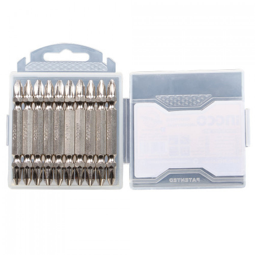 Біти S2 двосторонні PH2x65 мм, 10 шт. INGCO-SDB21PH233
