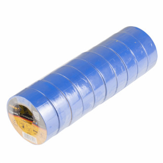 Ізолента ПВХ (синя) 0,13 мм×19 мм×10 м Sigma (8413401)-[articul]
