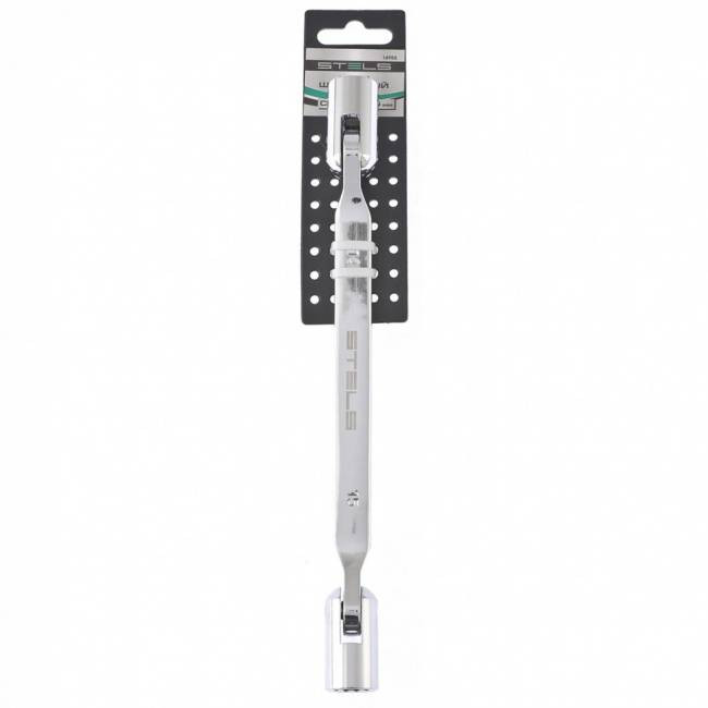 Ключ шарнірний 14х15 мм, CrV, 12-гранний, STELS-14955