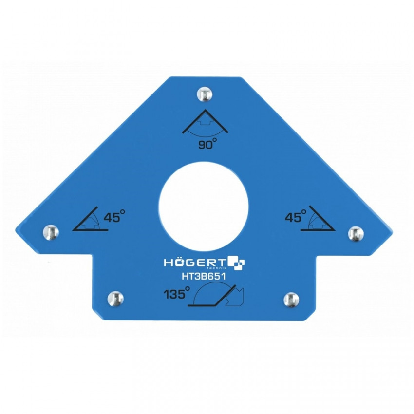 Магнітний тримач 155 x 102 x 18 для зварювальних робіт HOEGERT 22.5 HT3B651-HT3B651
