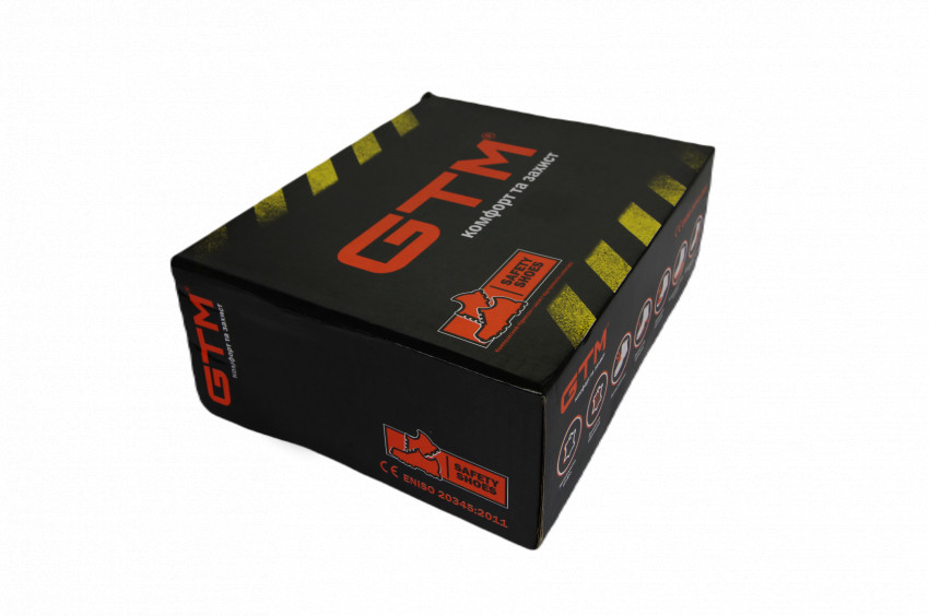 Черевики робочі р.45 композ.носок, шкіра коричневого кольору S1P SRC-SM-075-45