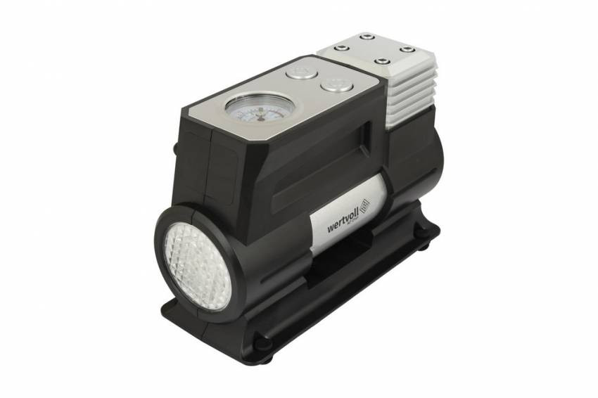 Компресор автомобільний WERTVOLL 12 V 150 PSI 12 A 150 Вт 45 л/хв сумка AC-2145-AC-2145