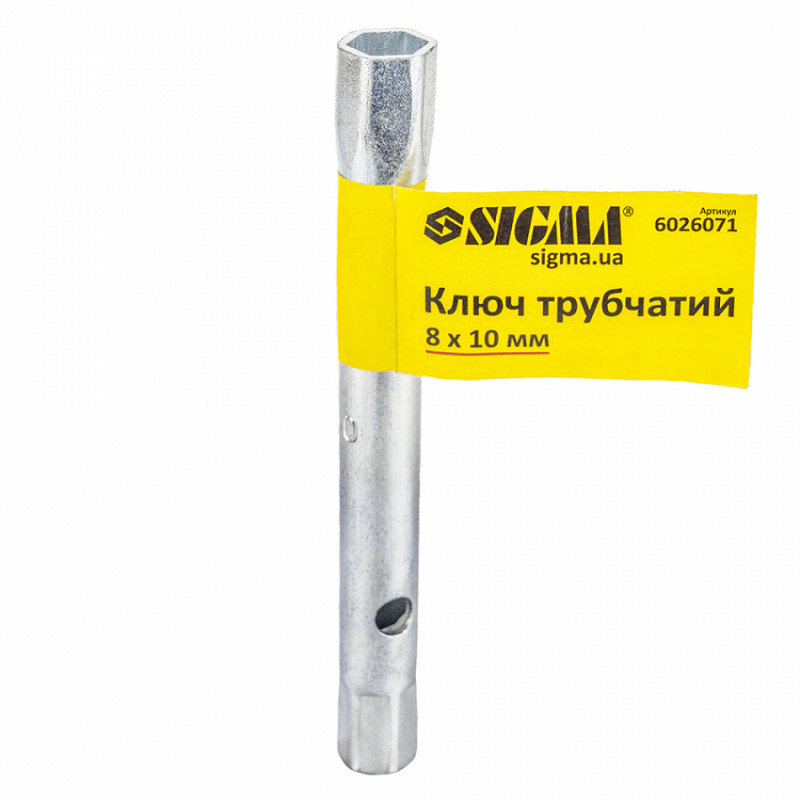 Ключ трубчастий 8*10мм Sigma (6026071)-6026071