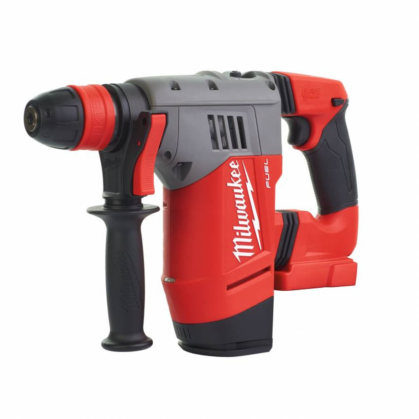 Перфоратор SDS-PLUS акумуляторний MILWAUKEE, M18 CHPX-502X, 4,0Дж (зарядний пристрій, 2 акум.Х 5Ач, HDкейс)-4933451380