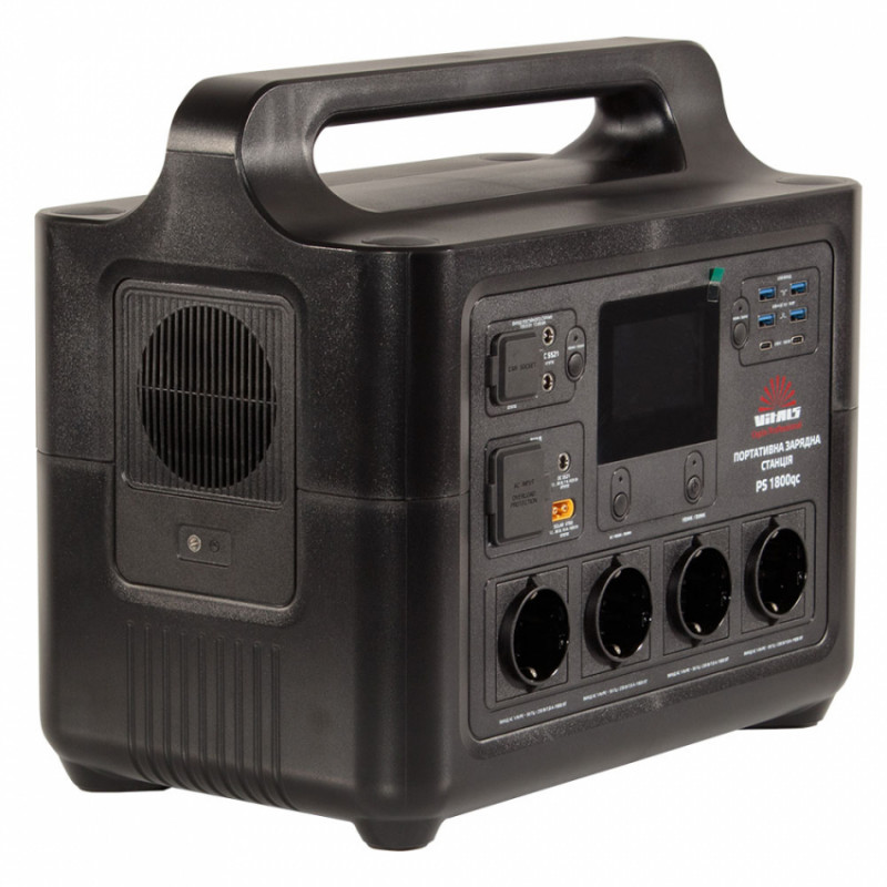 Портативна зарядна станція Vitals Professional PS 1800qc-195187