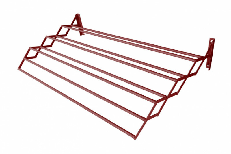 Сушарка для одягу розкладна MASTER TOOL 750 мм 8 перекладин коричнева 92-1777-92-1777