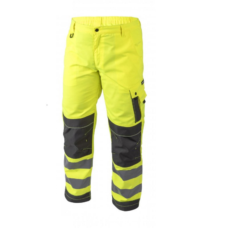 Штани сигнальні WERSE, жовті HOEGERT XL HT5K364-XL-HT5K364-XL