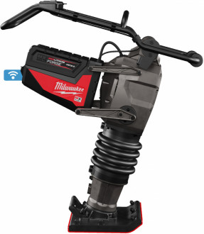 Машина вібраційна трамбувальна MILWAUKEE MXF RAM60-122 (зарядний пристрій MXF SC, 2 акумулятори MXF HD812 MXF HD812 12Аг FORGE)-[articul]