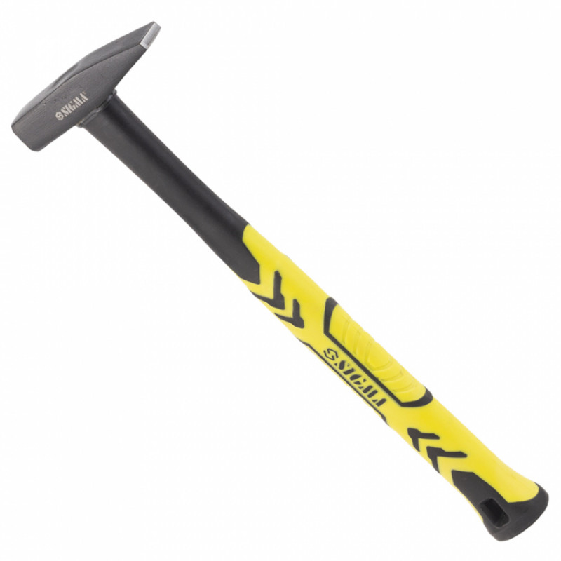 Молоток 100г слюсарна фібергласова ручка Sigma (4316011)-4316011