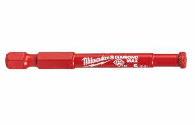 Коронка алмазна Diamond Plus MILWAUKEE, Ø6,0мм (1/4 Hex)-[articul]
