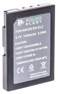 Акумулятор PowerPlant Nikon EN-EL2 1020mAh-[articul]