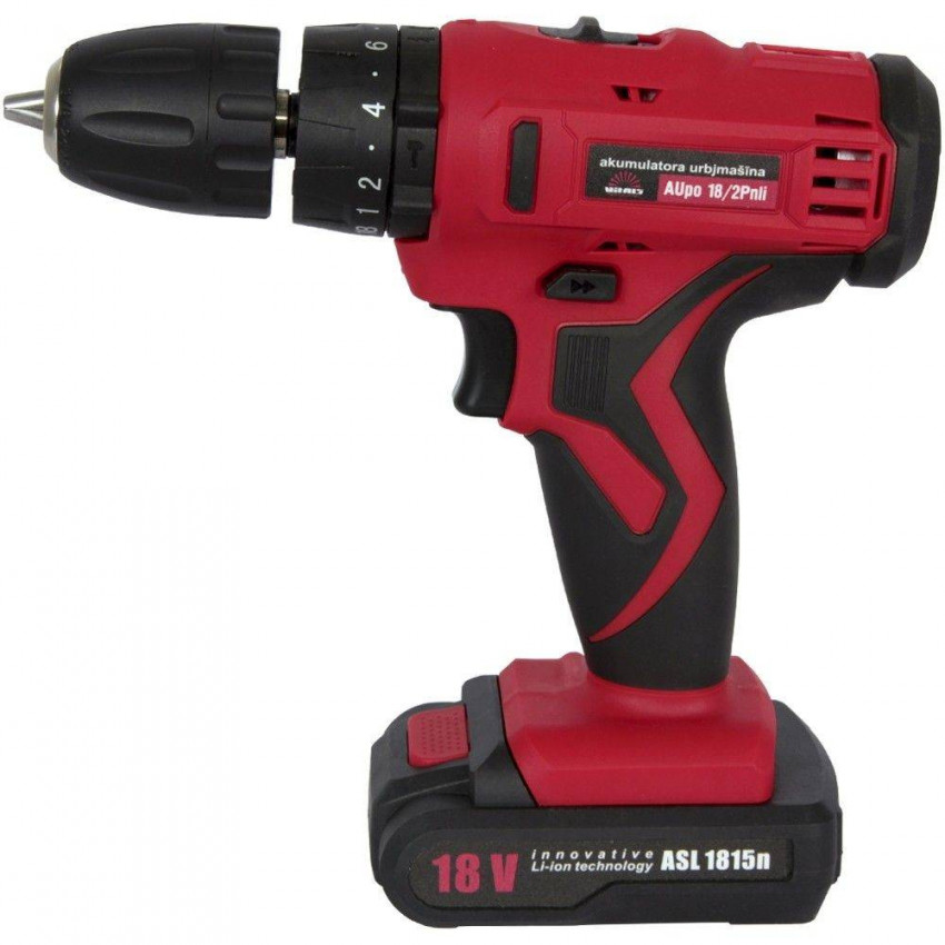 Шуруповерт акумуляторний VITALS Professional AUpo 18/2Pnli-52654