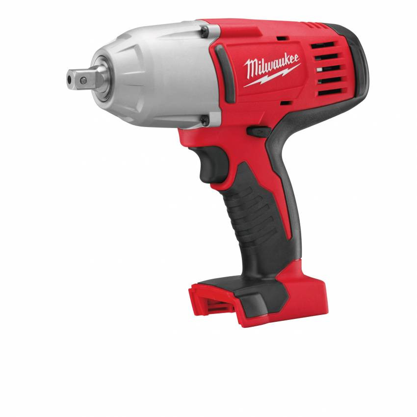 Гайкокрут акумуляторний 1/2" MILWAUKEE, HD18 HIW-402С, 610Нм (зарядний пристрій, 2 акум.Х 4Ач, кейс)-4933441260