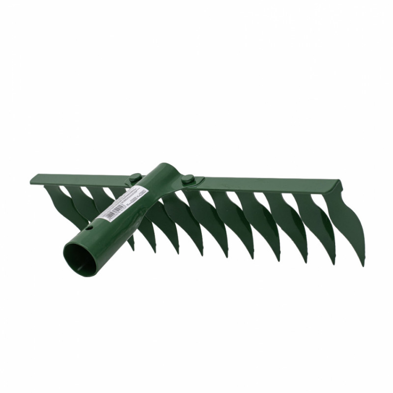 Граблі садові кручені 12 зубів 320×82мм заклепувальне кріплення GRAD (5051915)-5051915