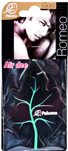 Ароматизатор Paloma Gold ROMEO (підвіска картонна)-053411